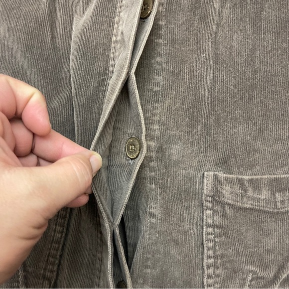 Patagonia Water Girl Corduroy Jacket Womens Medium Brown Button Front - Picture 6 of 11